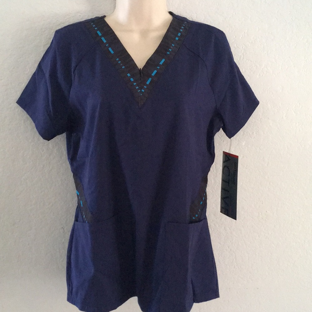 XS Grey’s Anatomy Medical Uniform Scrub Top